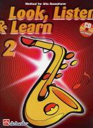 Look Listen & Learn 2 Method For Alto Sax Bk & Cd Sheet Music Songbook