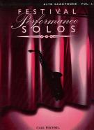 Festival Performance Solos Alto Saxophone Vol 2 Sheet Music Songbook