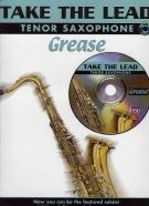 Take The Lead Grease Tenor Saxophone Book & Cd Sheet Music Songbook