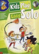 Kids Play Easy Solo Alto Saxophone Book & Audio Sheet Music Songbook