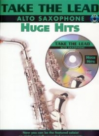 Take The Lead Huge Hits Alto Saxophone Book & Cd Sheet Music Songbook