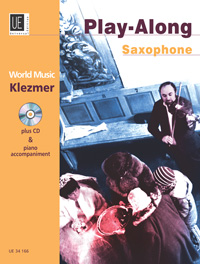 World Music Klezmer Play-along Sax Book & Cd Sheet Music Songbook