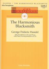 Handel Harmonious Blacksmith Alto Sax Cd Solo Seri Sheet Music Songbook