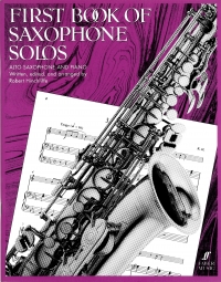 First Book Of Saxophone Solos Sheet Music Songbook