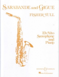Tull Sarabande And Gigue Alto Saxophone & Piano Sheet Music Songbook
