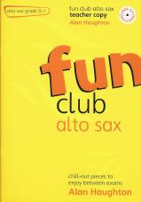 Fun Club Alto Sax Grade 0-1 Teacher Book & Cd Sheet Music Songbook