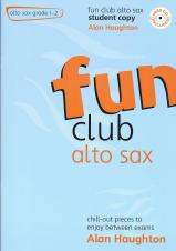 Fun Club Alto Sax Grade 1-2 Student Book & Cd Sheet Music Songbook