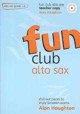 Fun Club Alto Sax Grade 1-2 Teacher Book & Cd Sheet Music Songbook