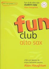 Fun Club Alto Sax Grade 2-3 Student Book & Cd Sheet Music Songbook