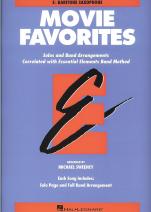 Movie Favourites Sweeney Baritone Sax (eb) Sheet Music Songbook