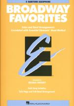 Broadway Favourites Sweeney Baritone Sax (eb) Sheet Music Songbook