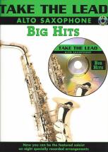 Take The Lead Big Hits Alto Saxophone Book & Cd Sheet Music Songbook