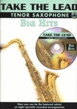 Take The Lead Big Hits Tenor Saxophone Book & Cd Sheet Music Songbook