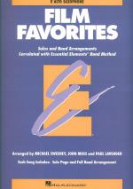 Film Favourites Sweeney Alto Saxophone (eb) Sheet Music Songbook