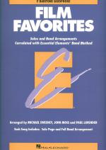 Film Favourites Sweeney Baritone Saxophone (eb) Sheet Music Songbook