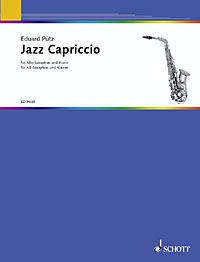 Putz Jazz Capriccio Alto Sax & Piano Sheet Music Songbook