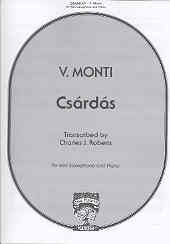 Monti Czardas Roberts Alto Sax Sheet Music Songbook