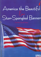 Star Spangled Banner/america Alto Sax & Piano Sheet Music Songbook