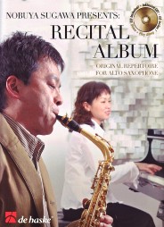 Recital Album Alto Saxophone Sugawa Book & Cd Sheet Music Songbook