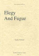 Morland Elegy & Fugue Tenor Sax & Piano Sheet Music Songbook