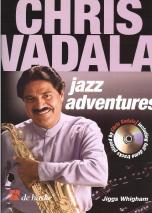 Vadala Jazz Adventures Alto Sax Book & Cd Sheet Music Songbook