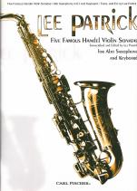Handel Violin Sonatas (5 Famous) Alto Sax/kybd Sheet Music Songbook