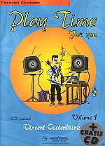 Playtime For You Alto Sax Oostenbrink Book & Cd Sheet Music Songbook