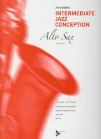Intermediate Jazz Conception Snidero Alto Bk/cd Sheet Music Songbook