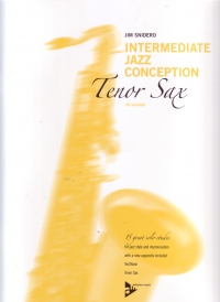 Intermediate Jazz Conception Snidero Tenor Sax +cd Sheet Music Songbook