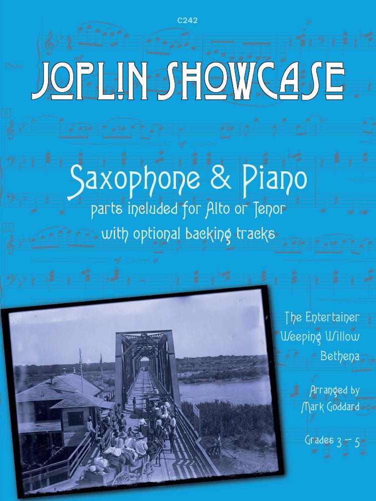 Joplin Showcase Sax (eb/bb) Goddard Sheet Music Songbook