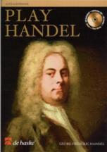 Handel Play Handel Alto Sax Book & Cd Sheet Music Songbook