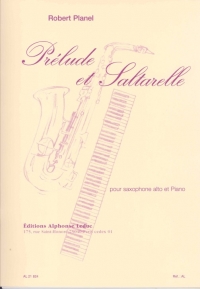 Planel Prelude Et Saltarel Alto Sax And Piano Sheet Music Songbook