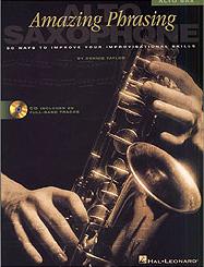 Amazing Phrasing Alto Saxophone Taylor Book & Cd Sheet Music Songbook