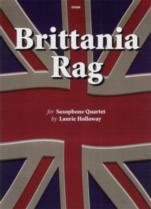 Holloway Brittania Rag Sax Quartet Sheet Music Songbook
