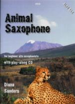 Animal Saxophone Sanders Book & Cd Sheet Music Songbook