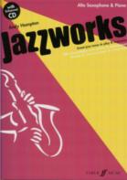 Jazzworks Alto Saxophone Hampton Book & Cd Sheet Music Songbook