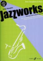 Jazzworks Tenor Saxophone Hampton Book & Cd Sheet Music Songbook