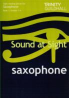 Trinity Saxophone Sound At Sight Gr 1-4 Sheet Music Songbook