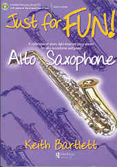 Bartlett Just For Fun Alto Saxophone Sheet Music Songbook