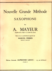 Mayeur Nouvelle Grande Methode De Saxophone Sheet Music Songbook