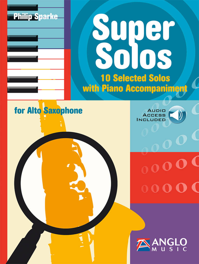 Super Solos Alto Sax Sparke + Piano Acc + Audio Sheet Music Songbook