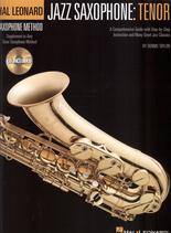 Hal Leonard Jazz Saxophone Tenor Book & Audio Sheet Music Songbook