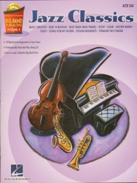 Big Band Play Along 04 Jazz Classics Alto Sax +cd Sheet Music Songbook