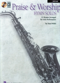 Praise & Worship Hymn Solos Alto Sax Book & Cd Sheet Music Songbook