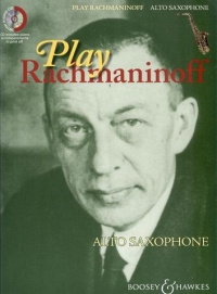 Rachmaninoff Play Rachmaninoff Alto Sax Book & Cd Sheet Music Songbook