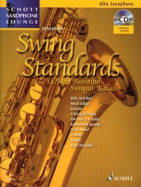 Swing Standards Alto Book & Audio Saxophone Lounge Sheet Music Songbook