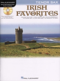 Irish Favourites Instrumental Playalong Tenor Sax Sheet Music Songbook