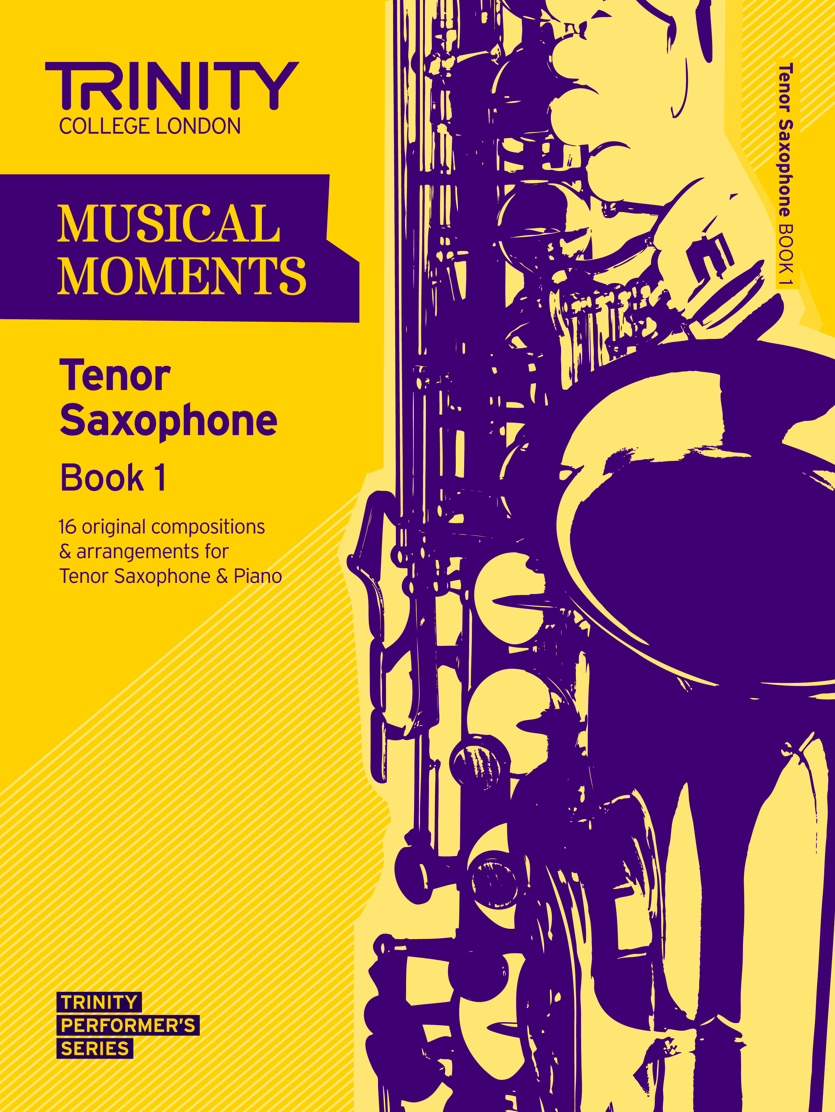 Musical Moments Tenor Saxophone Book 1 Score/pt Sheet Music Songbook