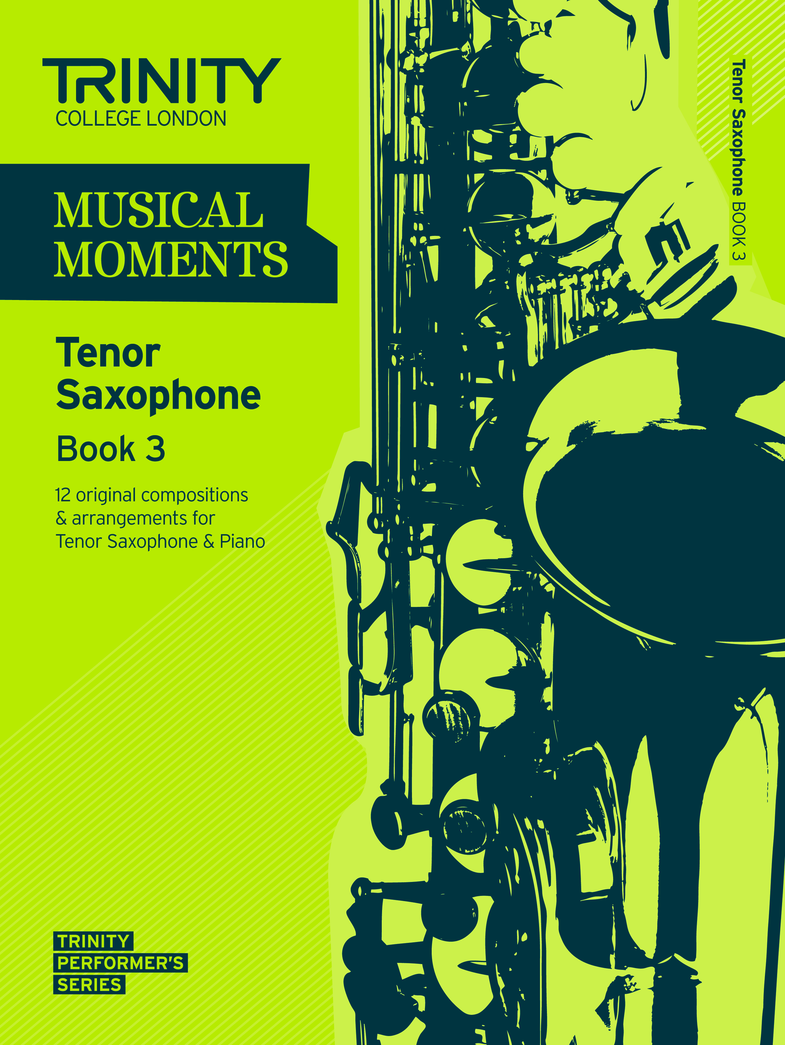 Musical Moments Tenor Saxophone Book 3 Score/pt Sheet Music Songbook