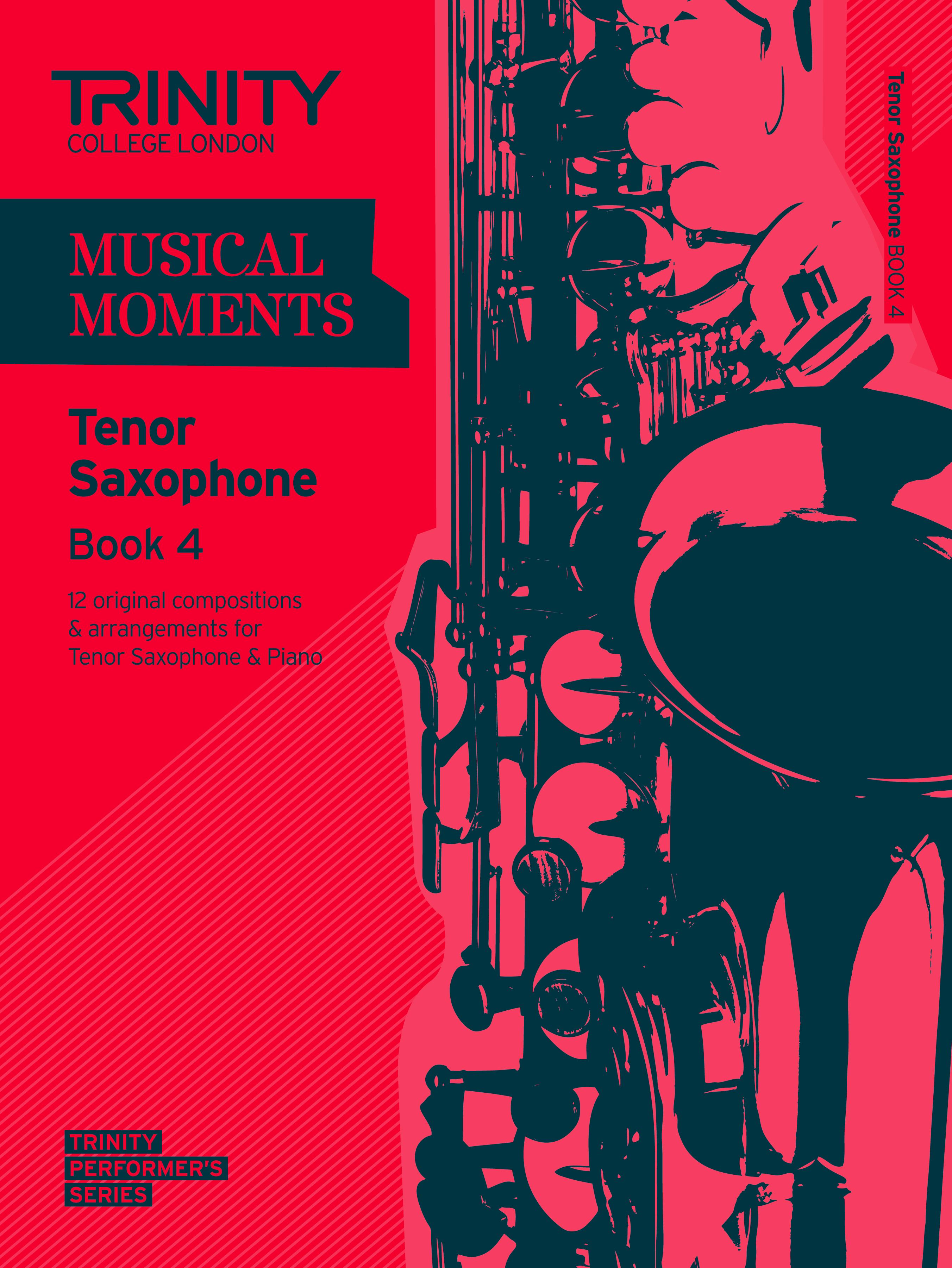 Musical Moments Tenor Saxophone Book 4 Score/pt Sheet Music Songbook